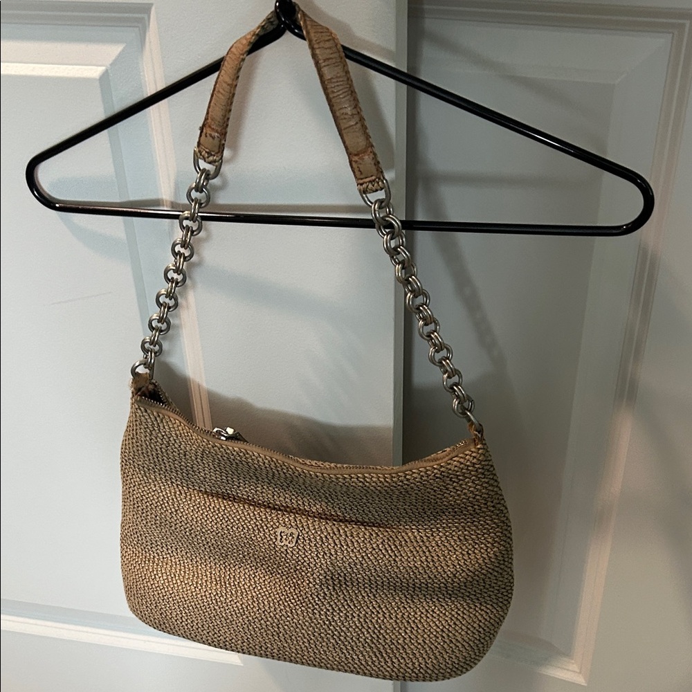 Eric Javits Woven Tan Shoulder Bag